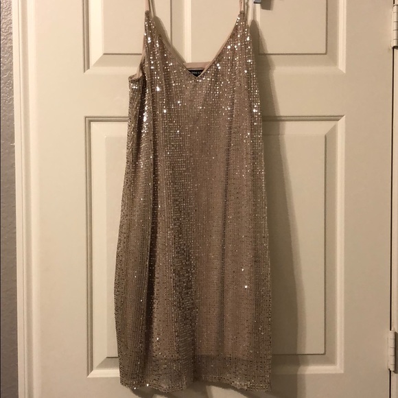 Express Dresses & Skirts - Express Sequin Shift Dress